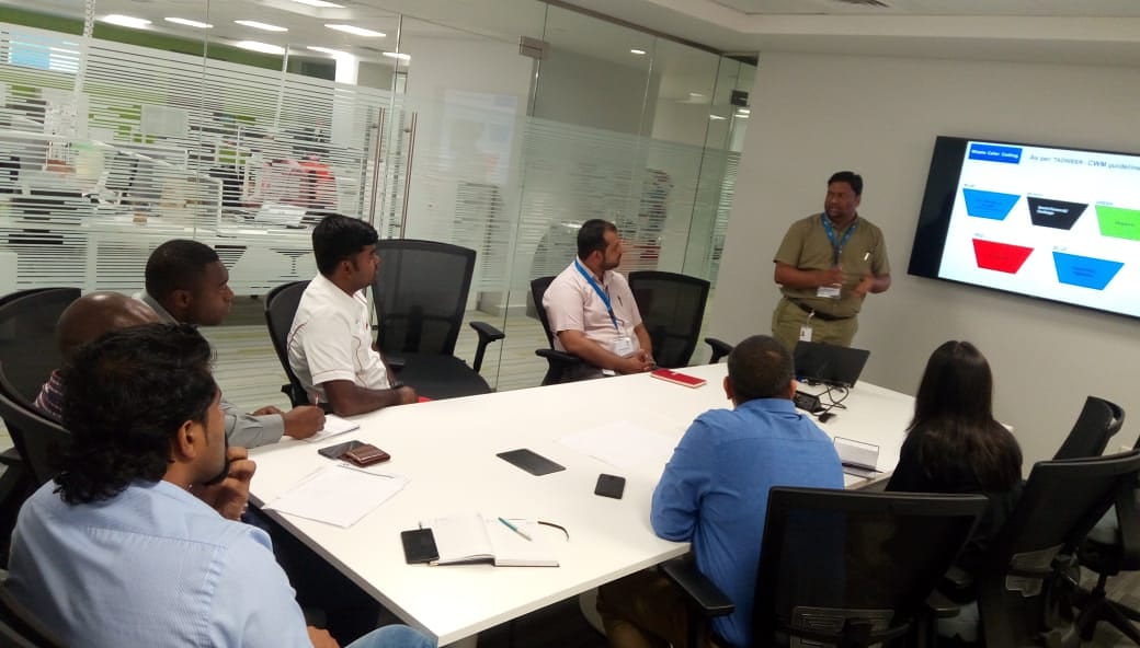 Interactive Training with Enova Facility Services, UAE